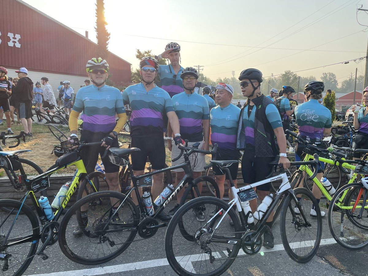 2023 Tour de Cure.  160km today.  Let it begin!  Go Td Peloton Pacific!