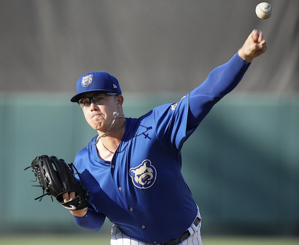 BREAKING: Cubs are calling up their 2021 first round draft pick Jordan Wicks. 

(📸: @dylan_heuer)