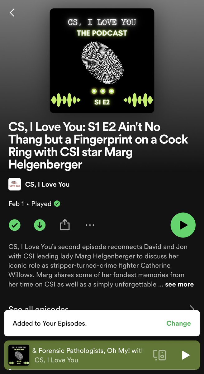 cathryn_lee's tweet photo. Listened to this AGAIN &amp; LOVED it! It doesn’t take a CSI to figure who my favorite is! From one “Cathryn” to another, as #CatherineWillows, @MargHelgen truly helped me love my name. I always hated it. I was 11 when CSI began in 2000 &amp; I was hooked! Thank you, Marg! @CSILoveYouPod https://t.co/AJwdOGKYHq