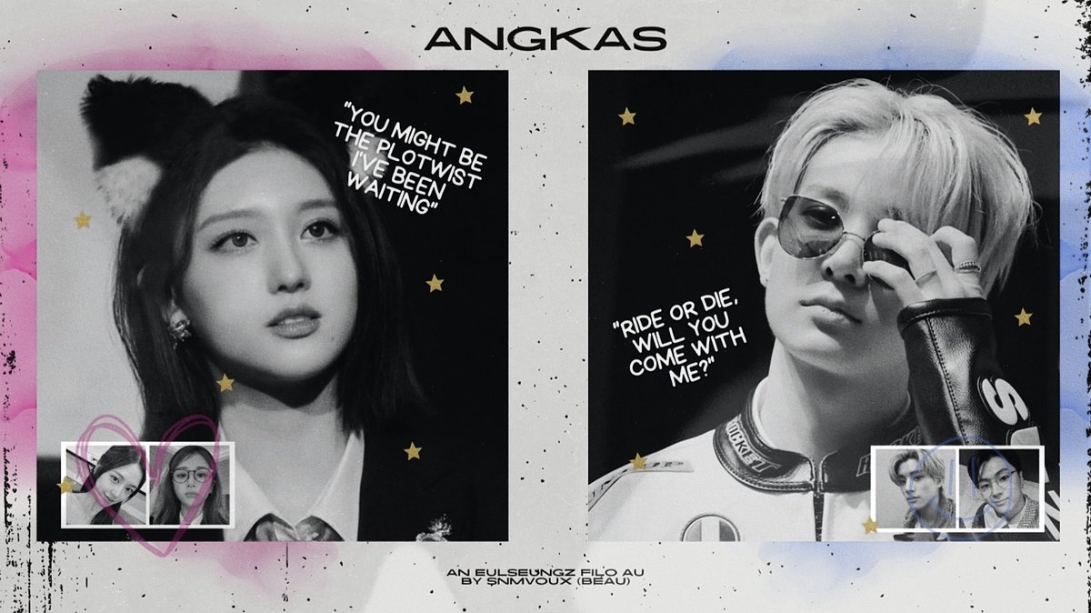 snmvoux's tweet photo. ❝ angkas ❞
an #eulseungz filo au

Frustration filled Felice's (kgl) system when heavy traffic welcomed her first day of school. To make her way out she downloaded ‘angkas’—unknowingly, there’s no deployed driver in her area and there’s Shoji (lhs) with his brand new motorcycle. https://t.co/ClSmSnBJez