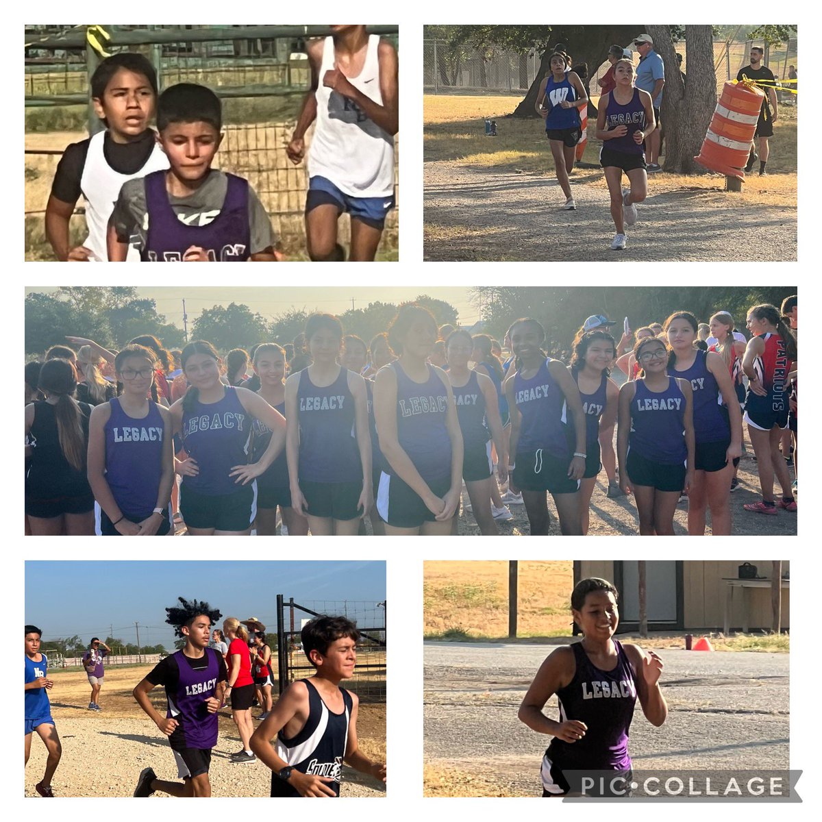CoachCanoLMS's tweet photo. Legacy Cross Country had a great 1st meet!! Congrats Knights. More to come. #makingdust @LegacyECISD @LMSKnights https://t.co/C4WrCNDVOm