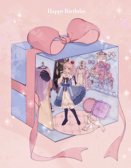 「gift box」 illustration images(Latest)｜21pages