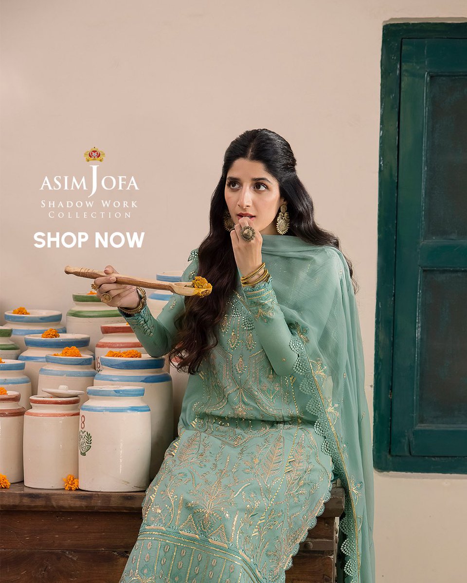 asimjofa's tweet photo. Shadow Work Collection By Asim Jofa | Shop Now | Ready To Deliver
AJSW-25 | 3-PC | Rs 6,150/-

Shop Now: https://t.co/091BkvFI10 

#AsimJofa #IWearAsimJofa #ShadowWorkCollection #Unstitched #FestiveWear #FestiveCollection #AsimJofaEdits #MawraHocane https://t.co/xyjdm6j0kc