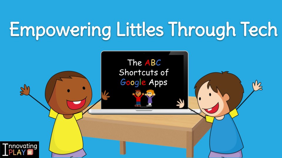 Empowering Littles Through Tech
➡️ innovatingplay.world/empowering-lit…

#InnovatingPlay #gafe4littles #edchat #ecechat #kinderchat #prek #edtechchat #1stchat #2ndchat #TwitterEDU #NCTE #K2canToo #techcoach #istelittlelearners #academictwitter #pedagogy