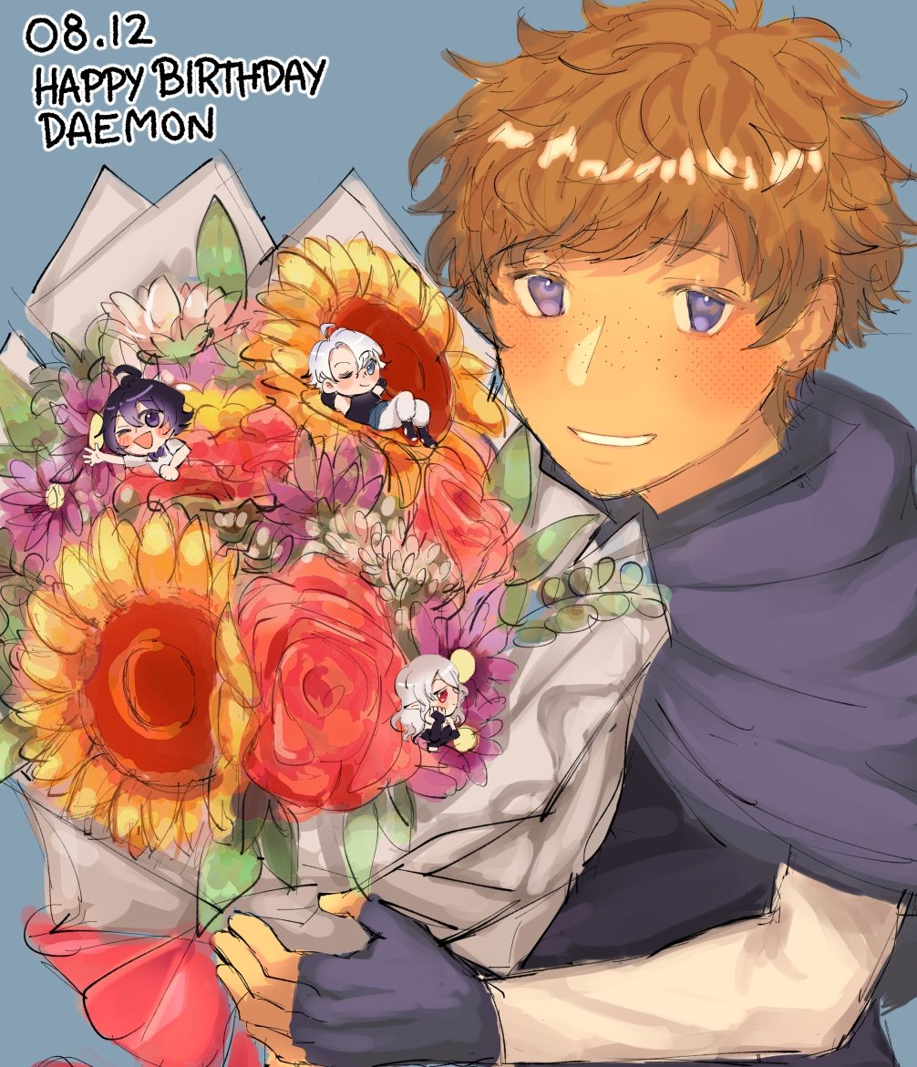 nahpricot's tweet photo. Its very late but happy birthday to one precious boy!! He belongs to my awesome friend @AmoriiArts 💖 https://t.co/PymljlZIA6