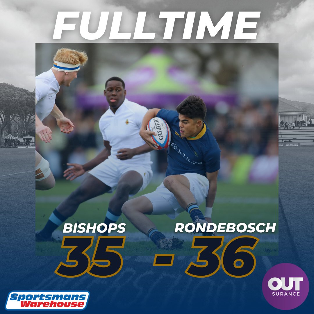😲Another pulsating <a href="/SportsmansW/">Sportsmans Warehouse</a> Premier Interschools derby as <a href="/Rondebosch_Boys/">Rondebosch Boys' HS</a> takes the spoils in the final minutes of the game against <a href="/diocesancollege/">Bishops</a>.

<a href="/SportsmansW/">Sportsmans Warehouse</a>  <a href="/OUTsurance/">OUTsurance</a>