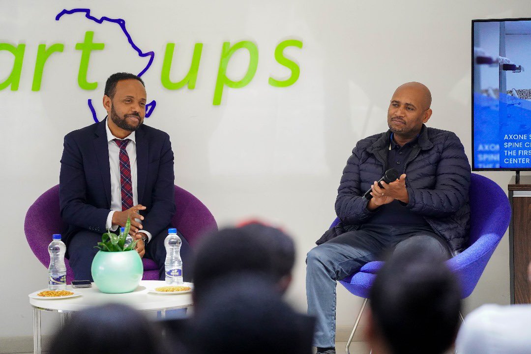 DanEnergyET's tweet photo. Dr Wondwossen Tekle @wondeasa, appreciated #SatSquare and suggested the youth to make the best of it. He advised to choose well, be readily adaptable and have an enduring discipline! @DanEnergyET https://t.co/NDqxCphnXJ