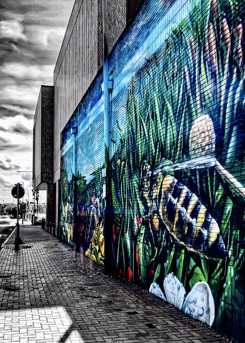 B Side #Graffiti #UrbanArea #Art #StreetArt #Creativity #Wall #rawphotography #Architecture #MultiColored