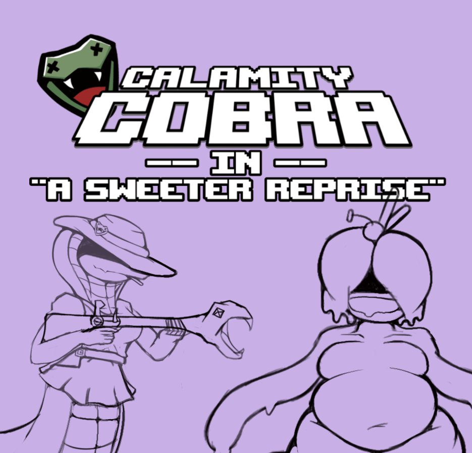 ShweetMagnet's tweet photo. My entry for this year's #GainJam is now up; a sequel to last year's entry. Play as your favorite snake sharpshooter and fatten up a dessert goo girl!
https://t.co/Q3BmrNfj6A
(unfortunately rather rushed to meet the deadline, but updates to come!) https://t.co/qBy5oZjw6v