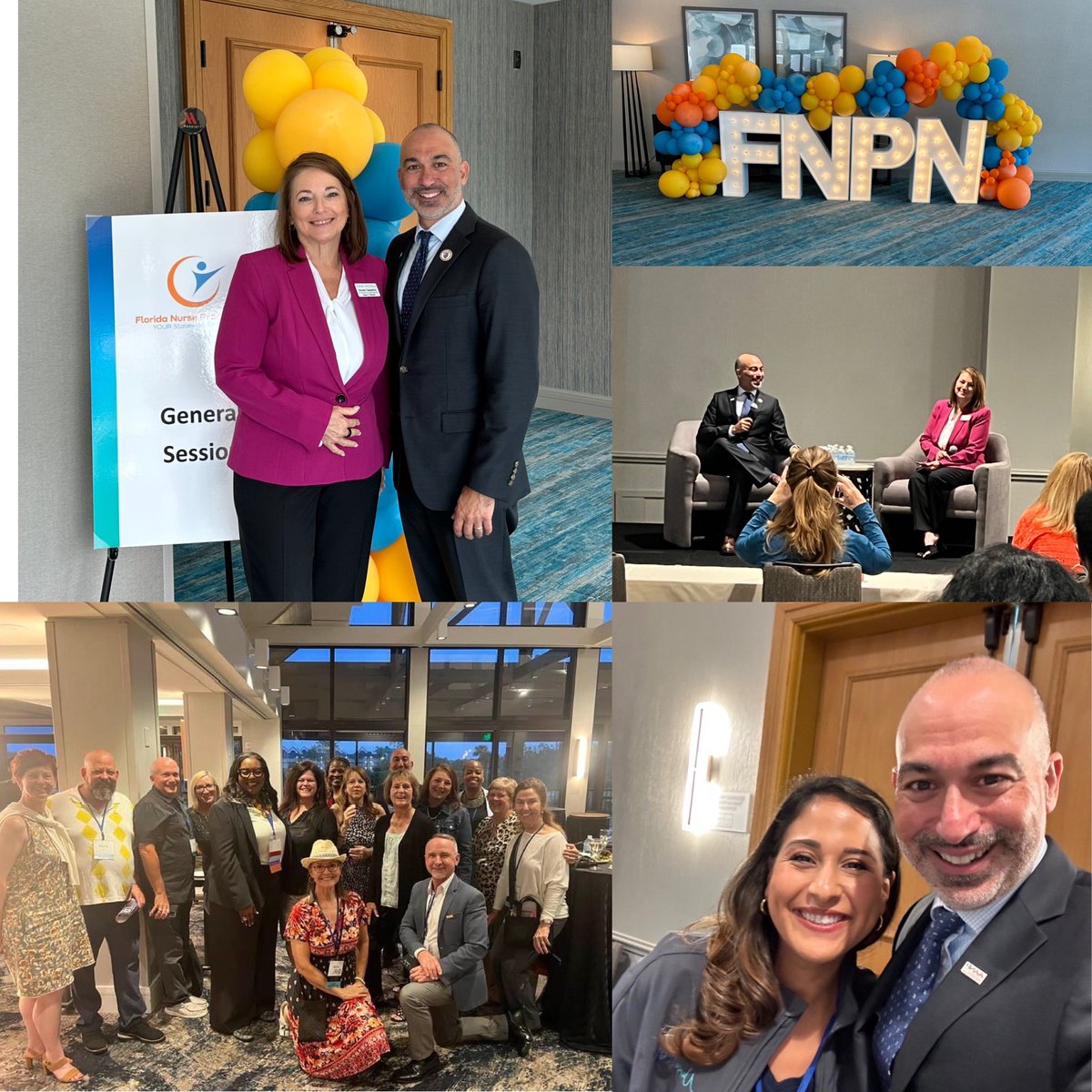 PresidentAANP's tweet photo. Thank you @FLoridaNP for inviting me to speak at your wonderful Nurse Practitioner conference. It was great to meet up with friends and also make new connections! https://t.co/CNjOJje4Bt