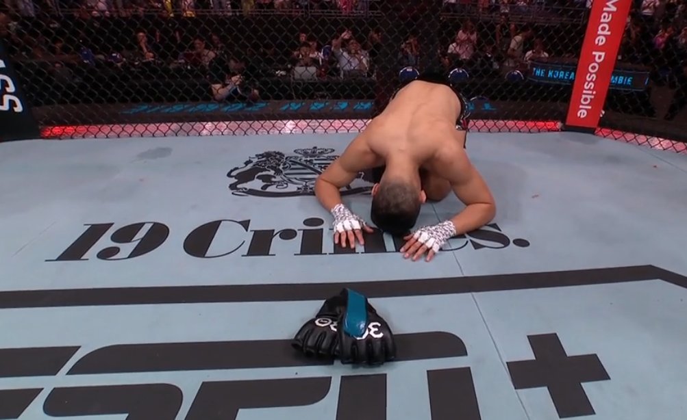 The Korean Zombie retires.
#UFCSingapore