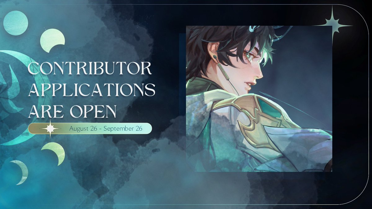 🪷 The stars have aligned - the way to Waterscarpe Scalegorge lies open before you. Will you follow the path into the unknown? 

Contributor applications for SAMSARA, an unofficial Dan Heng zine, are now open! We look forward to seeing what you have in store... 🔗⬇️