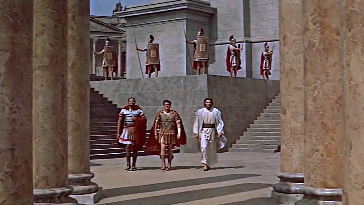 #MichaelRennie en otra de las películas de mi infancia. #DemetriusYLosGladiadores (1954)