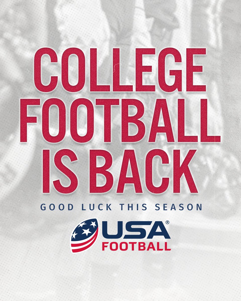 The 2023 College Football season is here! Good luck to everyone this season 👏