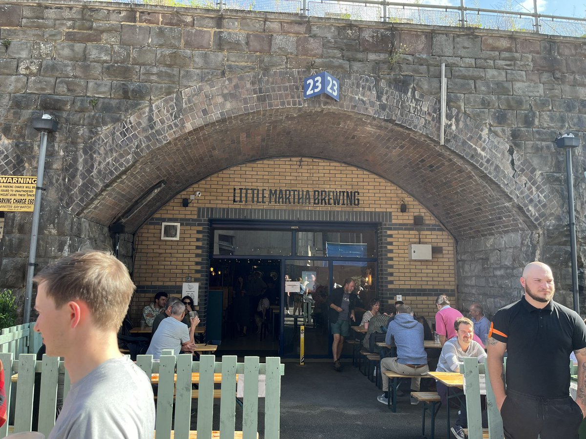 <a href="/BillericayBrew/">The Billericay Brewery</a> visiting <a href="/EastBrisBrew/">EastBrisBrewTrail</a> now at <a href="/LilMarthaBrew/">Little Martha Brewing</a> for first time