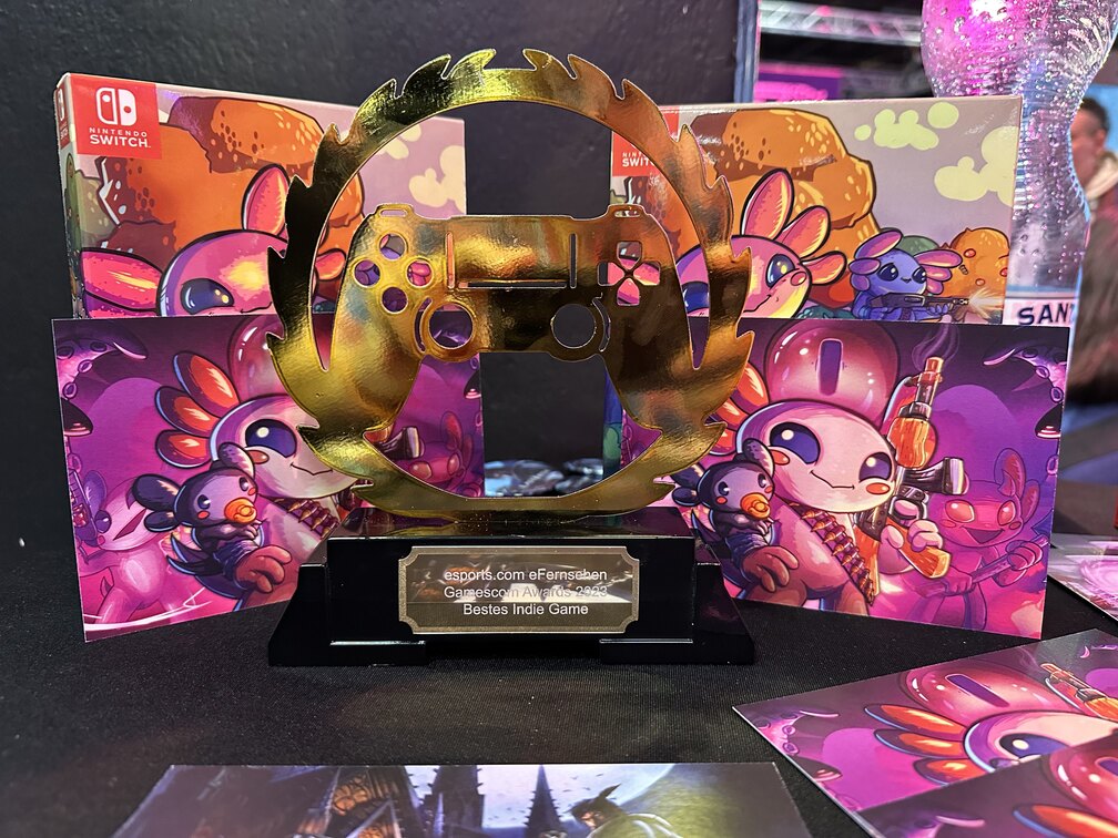 Whaaat?! We're over the moon! 😍

AK-xolotl has won an award from <a href="/ProSiebenMAXX/">ProSieben MAXX</a> for being crowned the visitor favorite at <a href="/IndieArenaBooth/">Indie Arena Booth</a>! 🐸✨

A massive THANK YOU to all who've showered us with this incredible support! 💚

#AKxolotl #gamescom2023 #indiegame