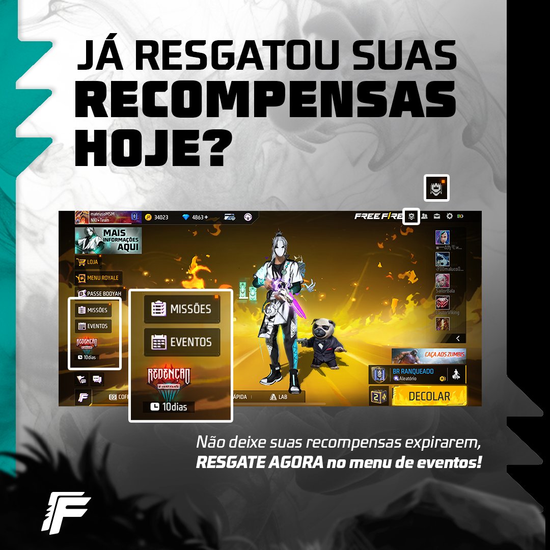 eh real, confia on X: 🚨 URGENTE: O governo brasileiro acaba de banir Free  Fire do Brasil. Isso ocorreu após o papa dar uma entrevista e considerar o  jogo como sendo diabólico.