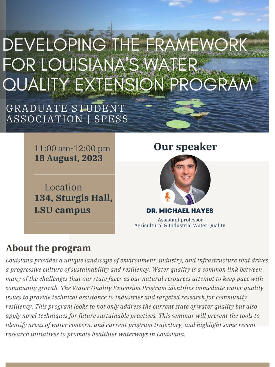 gsaspess23's tweet photo. 🌱📚Another Success! Our third monthly seminar was a hit. Big thanks to Dr. Michael Hayes for an insightful presentation and everyone who participated.📸🎉 #SeminarSuccess #GSA #Plants #Environment #SoilSciences #ThankYou https://t.co/ZeQOFOVQyL