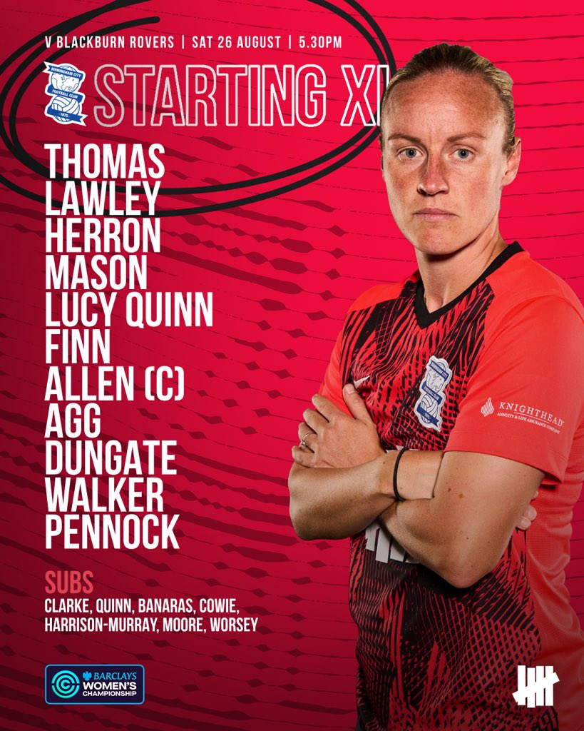 BCFCWomen's tweet photo. Our starting XI! 👊
#BLABIR https://t.co/VzQww6WhYf