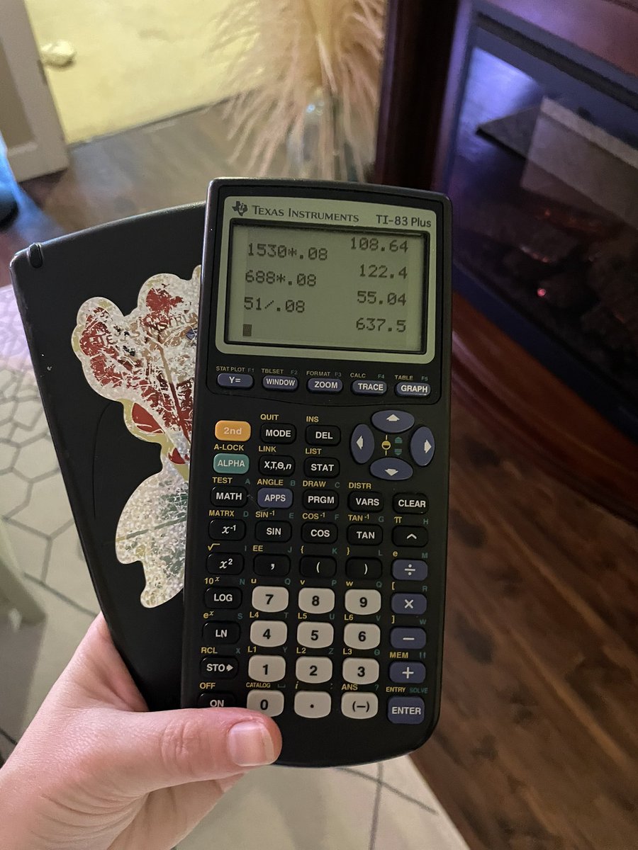 as_per_danielle's tweet image. After WW3 the only things that will be leftover are cockroaches and TI-83 Plus #stillworks #circa2000