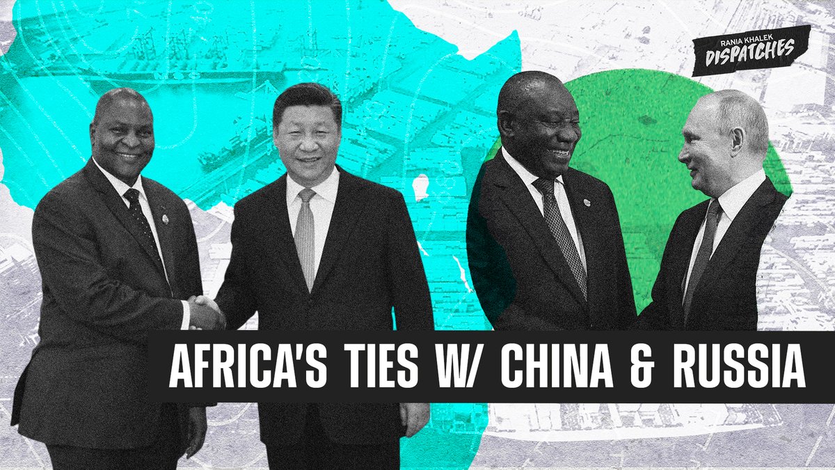 BTnewsroom's tweet photo. To discuss the colonial and racist discourse used by Western policymakers to justify ongoing imperialist aggression in Africa, and how it’s being folded into the new Cold War on Russia and China, @RaniaKhalek was joined by @ZubaWai.

WATCH: https://t.co/VvfKTOTIbP https://t.co/j4G6sTlSDa