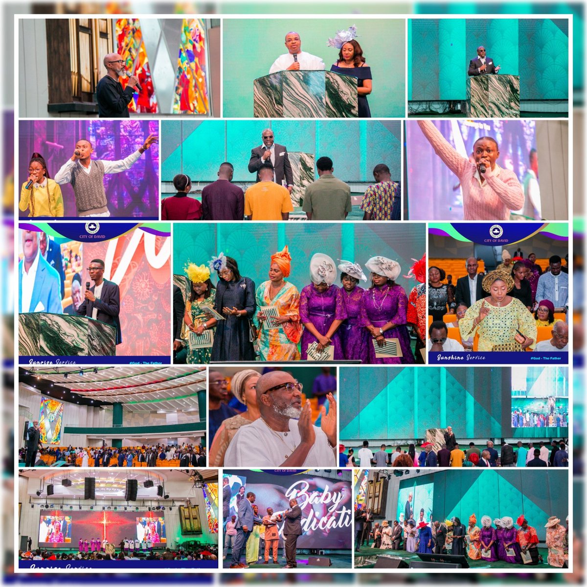 RCCGCityofDavid's tweet photo. #LastSundayAtCOD: Moments from #CODSunriseService and #CODSunshineService
𝗗𝗼 𝗷𝗼𝗶𝗻 𝘂𝘀 𝗳𝗿𝗼𝗺 𝟴𝗮𝗺 𝗮𝗻𝗱 𝟭𝟬:𝟯𝟬𝗮𝗺 𝗧𝗢𝗠𝗢𝗥𝗥𝗢𝗪 𝗳𝗼𝗿 𝗮𝗻𝗼𝘁𝗵𝗲𝗿 𝗮𝘄𝗲𝘀𝗼𝗺𝗲 𝗮𝗻𝗱 𝗮𝗺𝗮𝘇𝗶𝗻𝗴 𝘁𝗶𝗺𝗲 𝗶𝗻 𝗚𝗼𝗱'𝘀 𝗽𝗿𝗲𝘀𝗲𝗻𝗰𝗲 𝗮𝘁 #TrinityTowersSanctuary https://t.co/j537w94njZ
