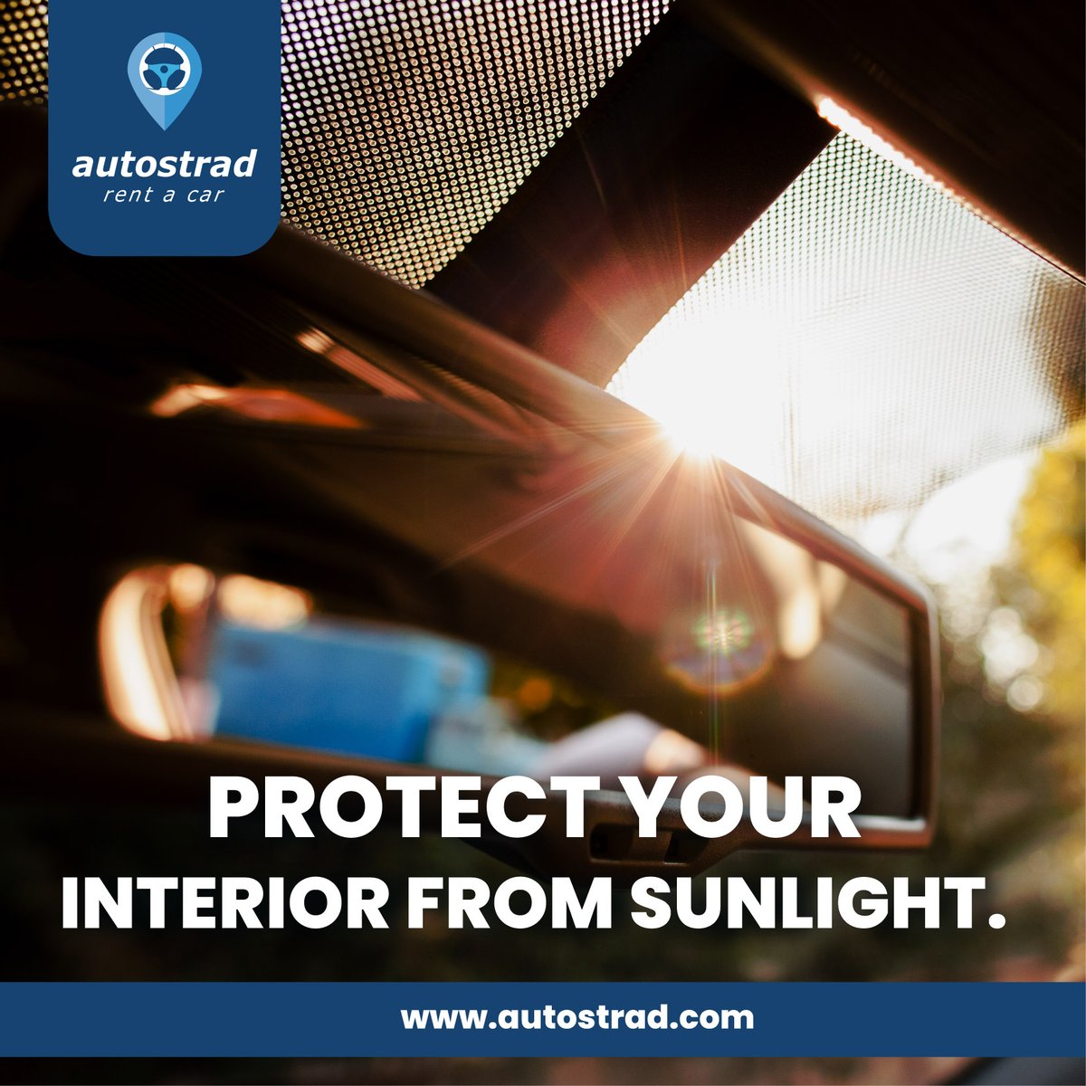 Shade & Protect: Keep Your Interior Fabulous!

Prolonged exposure to direct sunlight can lead to fading & discoloration. Sunshades / tinted windows act as your first line of defense, significantly reducing the impact of harmful UV rays.

#Autostrad #keepyourcarcool #SummerCarTips