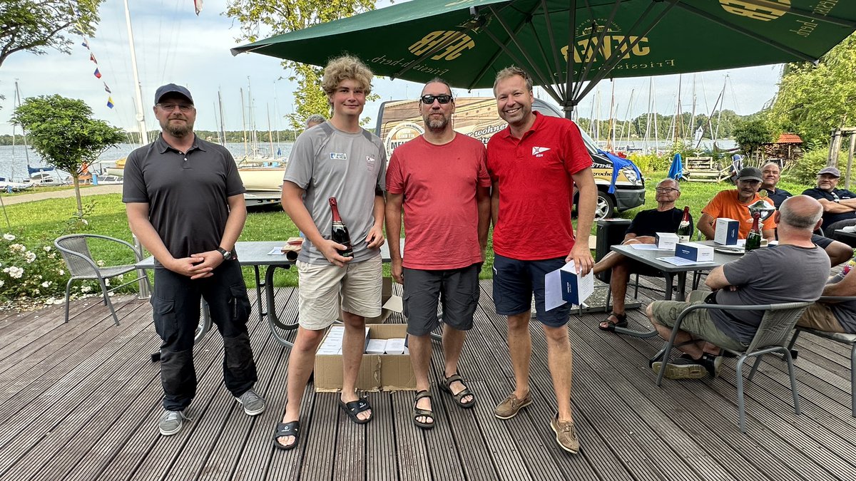 RuppinerSC's tweet photo. 2. Platz: Martin Droll / J70 https://t.co/shf0vysQ1W