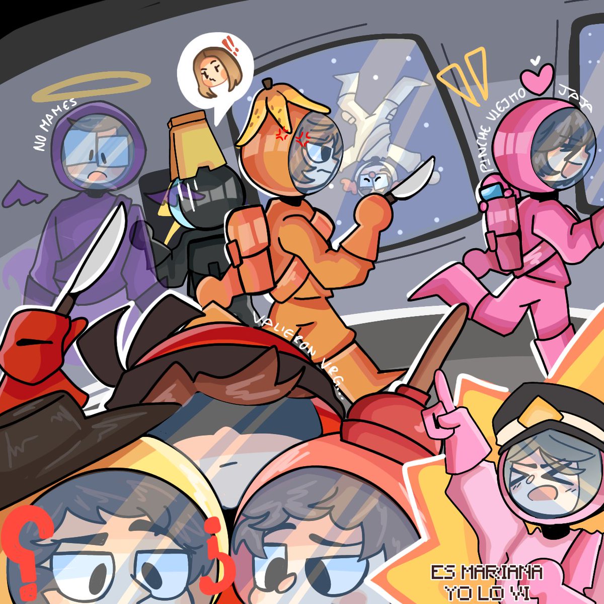 P4ytynii's tweet photo. Esto representa el total desmadre de ayer.. 🌚
#elmarianafanart #spreenfanart #roierfanart #carrefanart #riversgg #rubiusfanart #quackityfanart #arigameplays #juanguarnizo https://t.co/dxuP1kgohB