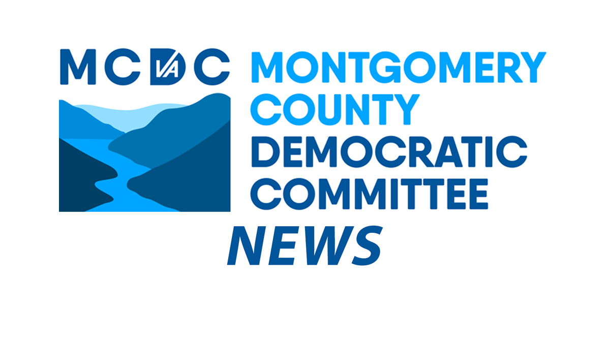 Make sure you're getting all the local Democratic news by signing up for our monthly newsletter. Information on events, candidates, elections, volunteering and more! Get registered and view our archive at mcdemocrats.org/montgomery-cou….