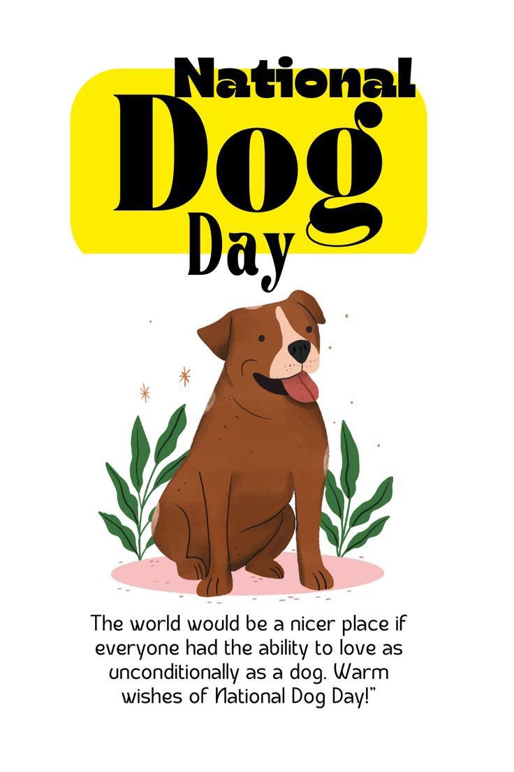 To all the dog lovers Happy National Dog Day!!  Give you baby a hug!!