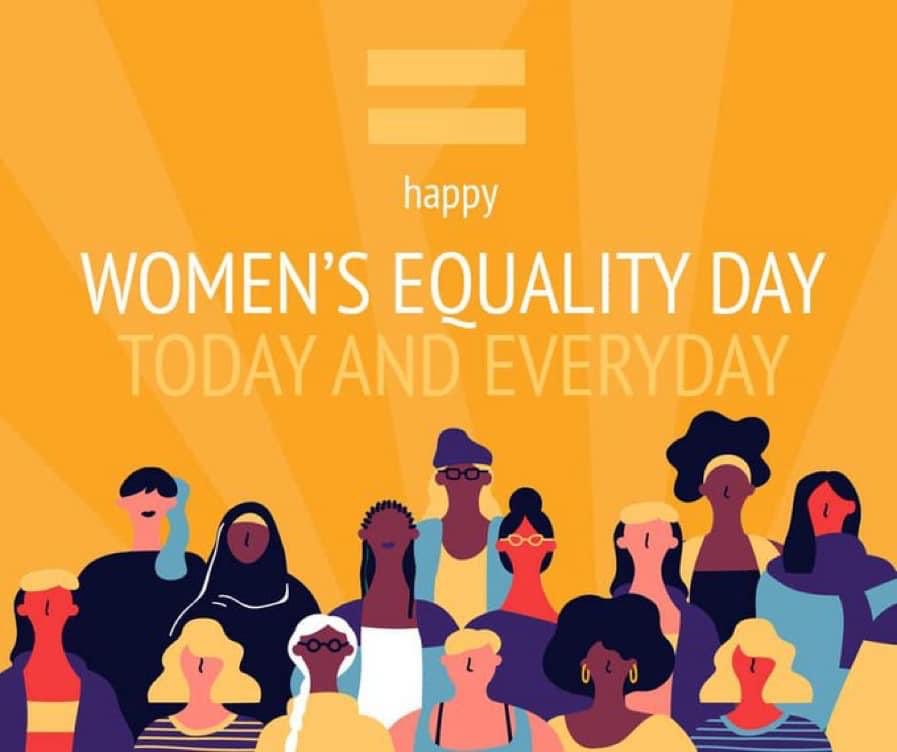 Today, August 26th, we celebrate #WomensEqualityDay. Each and everyday, I’m grateful for all the strong women everywhere who have fought and continue to fight for equal rights. #TogetherWeAreStronger 💪🏽