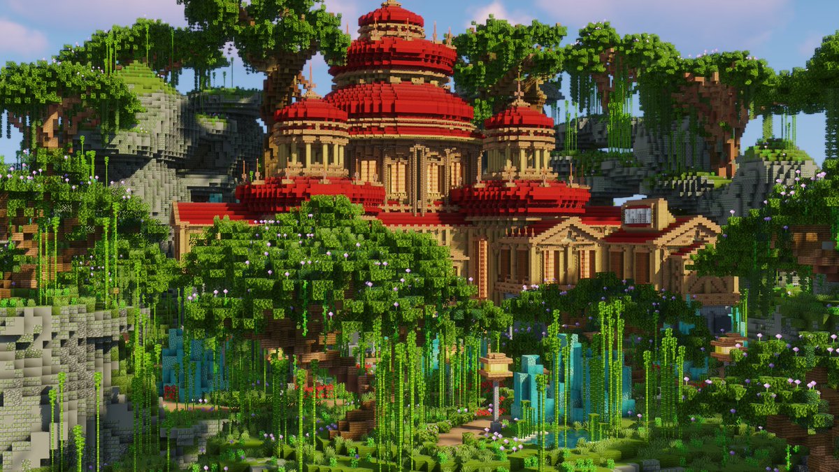 Found some cool screenshots of an old build 

#minecraft #minecraft建築コミュ #Minecraftbuilds