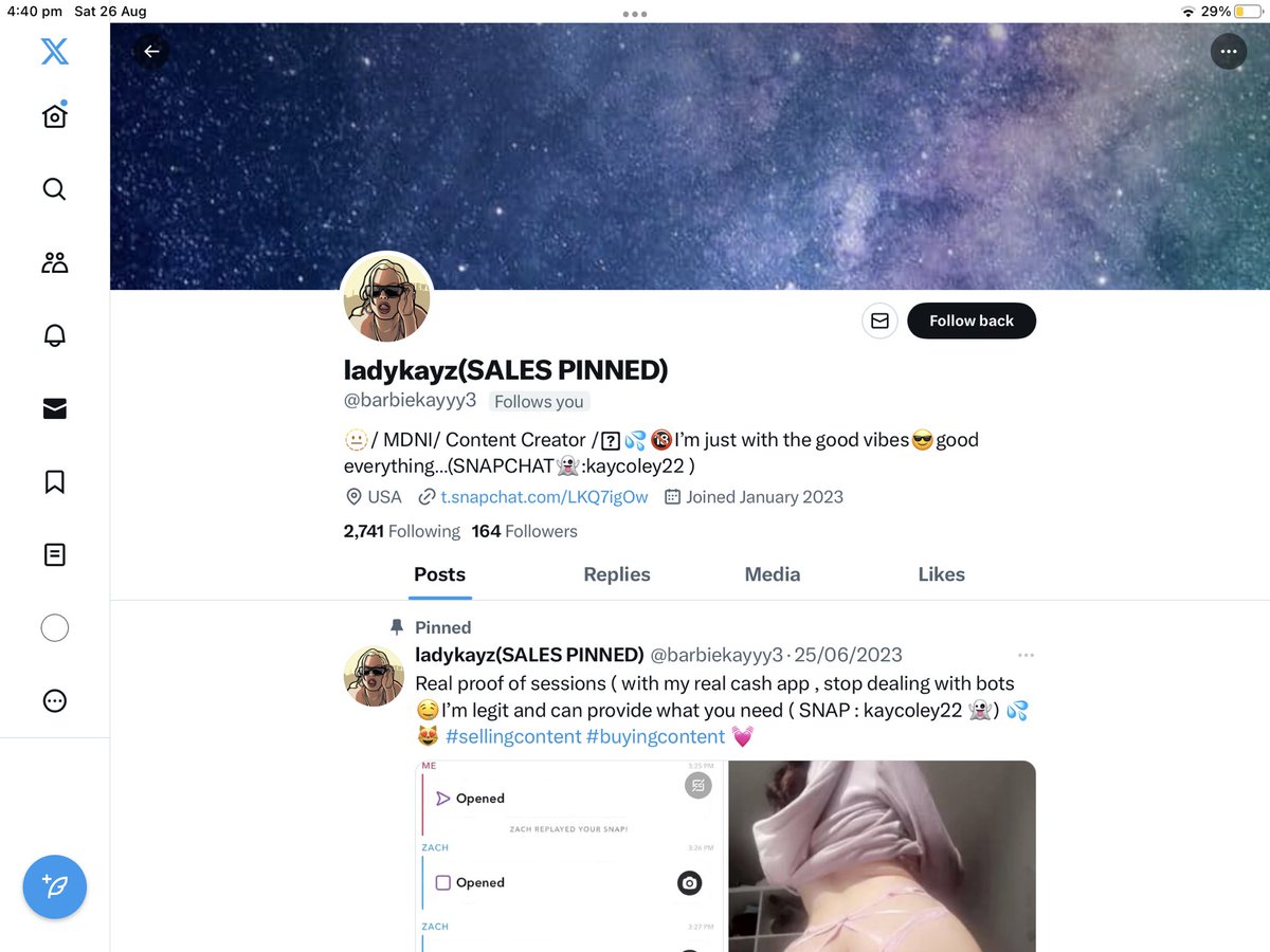 yuugkkugy's tweet photo. #buyingcontent #sellingcontent had enough of you scammers I’m not buying from anybody anymore you’ve ruined it for the rest of everyone https://t.co/DKP04PkBPu