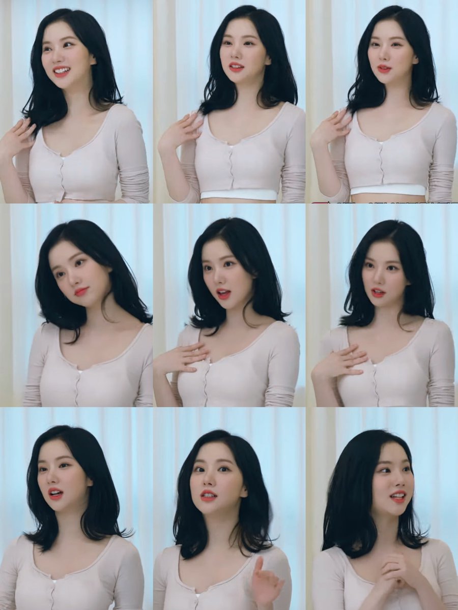 theonlygfriend's tweet photo. Love this hairstyle so much. Forehead Eunha is on another level😍

The head of VISUAL department, Eunha💜 https://t.co/olTJuwluVY