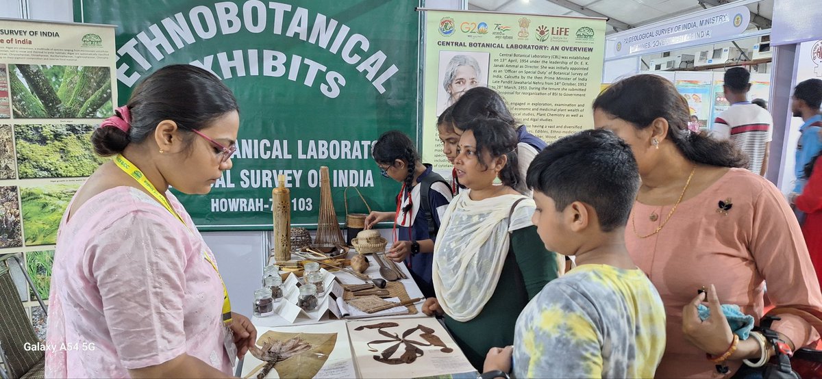 bsi_moefcc's tweet image. @bsi_moefcc is participating in the 26th National Exhibition with the theme Contribution to Make Advanced Powerful and Great India,&quot; organized by the Central Calcutta Science &amp;amp; Cultural Organization for Youth at Central Park, Salt Lake City, Kolkata, from August 24-27, 2023.