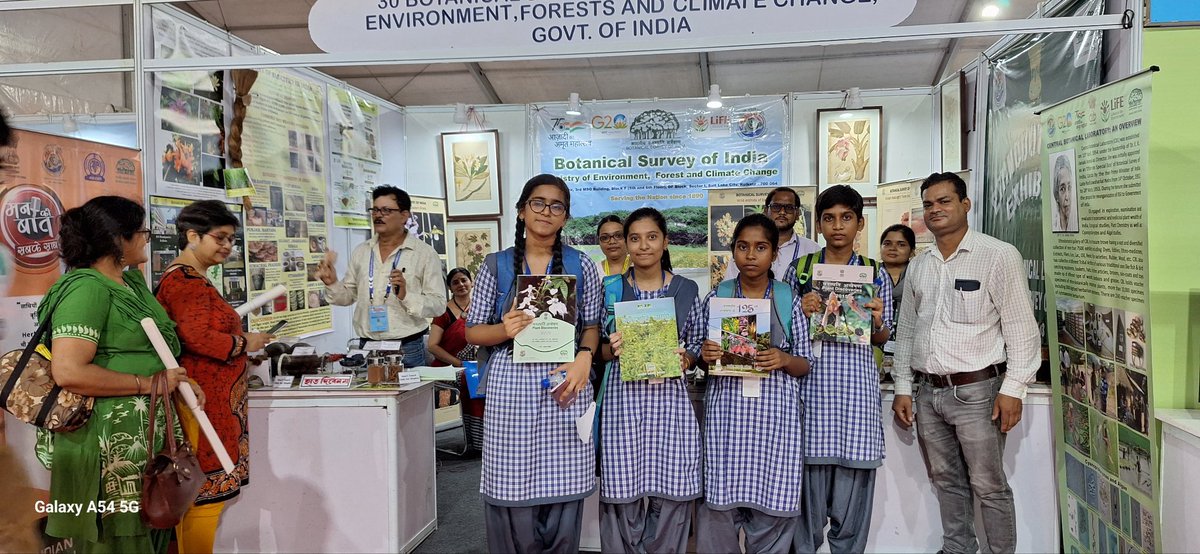 bsi_moefcc's tweet image. @bsi_moefcc is participating in the 26th National Exhibition with the theme Contribution to Make Advanced Powerful and Great India,&quot; organized by the Central Calcutta Science &amp;amp; Cultural Organization for Youth at Central Park, Salt Lake City, Kolkata, from August 24-27, 2023.