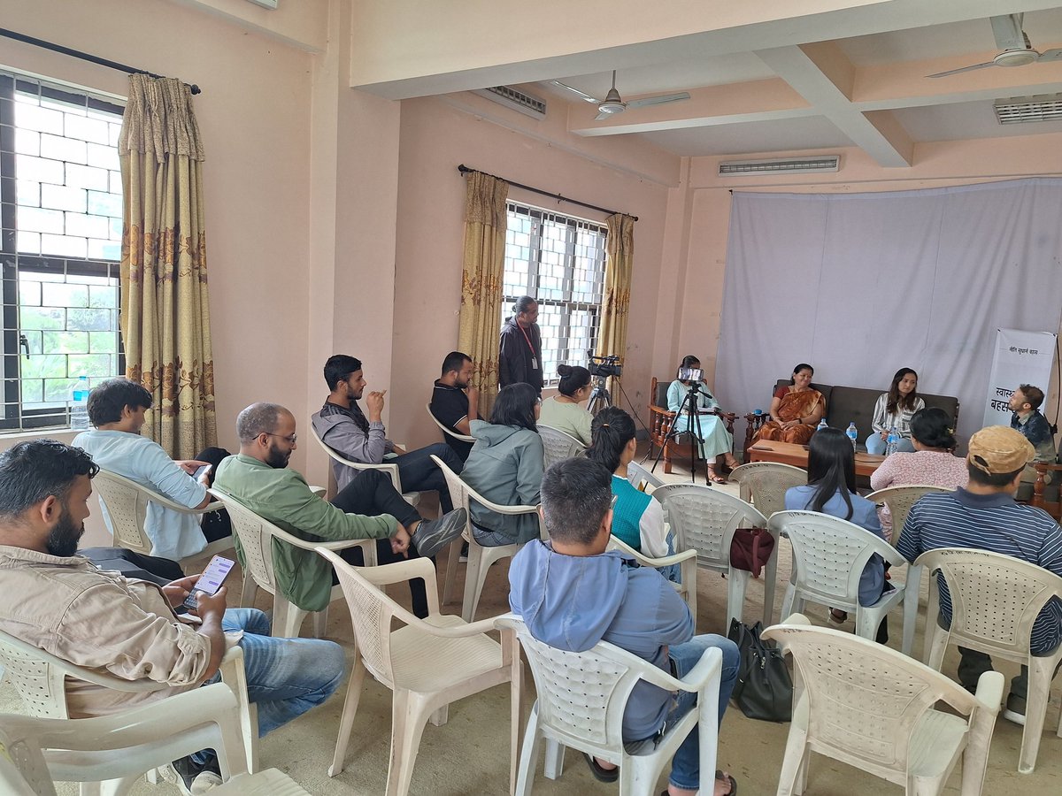 PHDGNepal's tweet photo. कार्यक्रममा उपस्थित सबैलाई धन्यवाद 🙏🙏 https://t.co/qqpVPyIrLE