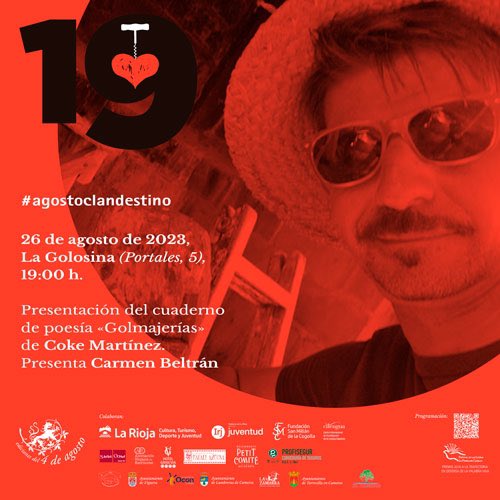 Hoy nuestro compañero del club #CokeMartínez presenta #Golmajerías en el #AgostoClandestino @4deAgosto1 .
Nos vemos!! 🙌🏻🤩✨❤️