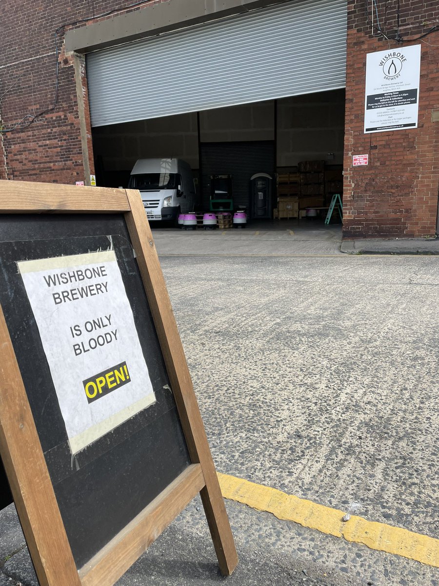 WishboneBrewery's tweet photo. We are open!! It’s our 8th Birthday and we have some great beers on and excellent food from @peacockroadshow  #MicroBrewery #Brewery #SmallBrewery #Beer #CraftBeer #RealAle #SlowBeer #Yorkshire #Keighley #Brewing #SmallBusiness #UKbrewing #CraftBeerUK #CraftBrewing #CraftBrewer https://t.co/czNCNIZ9Xo