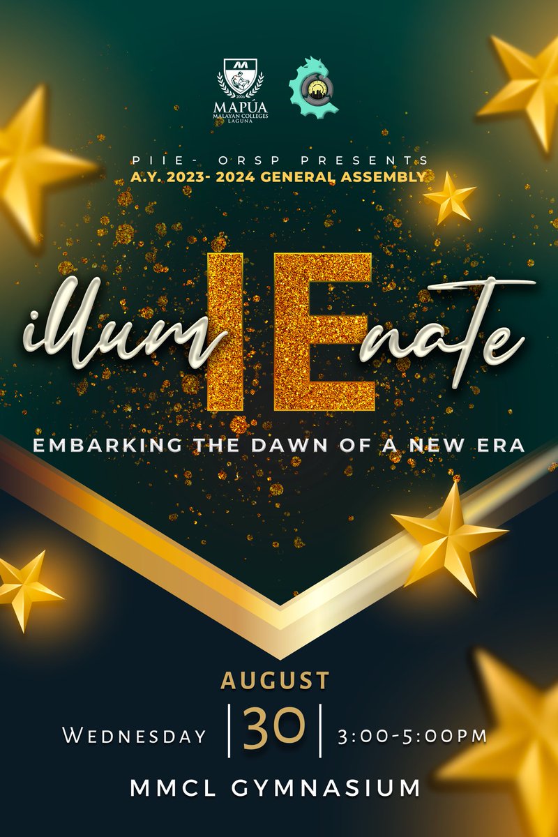 PIIEORSP_MMCL's tweet photo. Are you ready to illumIEnate the path towards a new gleaming era? 🌟🪄

Register now for the IE General Assembly: https://t.co/LiSsEeezSE 

Open from 𝗔𝘂𝗴𝘂𝘀𝘁 𝟮𝟲, 𝟮𝟬𝟮𝟯 until 𝗔𝘂𝗴𝘂𝘀𝘁 𝟮𝟵, 𝟮𝟬𝟮𝟯. See you there, FamilIE~👋 https://t.co/t7v4iIImuQ