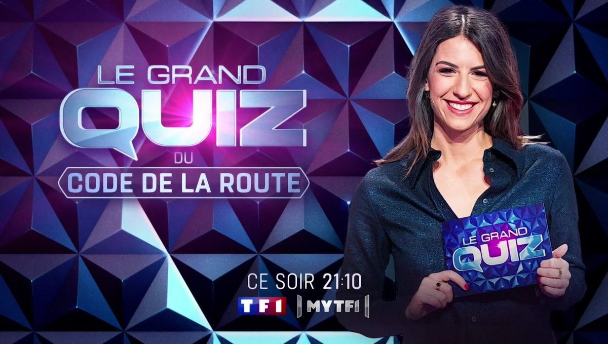 Soldat des Médias (@soldatdesmedias) on Twitter photo Ce soir à 21h10 sur <a href="/TF1/">TF1</a>, #LeGrandQuiz du code de la route avec <a href="/HeleneMannarino/">Hélène Mannarino</a> et ses invités <a href="/MaevaCouckeOff/">MaevaCouckeOff</a>, <a href="/Karimacharni/">Karima Charni</a>, <a href="/gilalma/">Gil Alma</a>, #SébastienThoen, <a href="/Titoff_/">Titoff</a> et <a href="/DiefenthalFred/">Frédéric Diefenthal</a>. Ce soir à 21h10 sur <a href="/TF1/">TF1</a>, #LeGrandQuiz du code de la route avec <a href="/HeleneMannarino/">Hélène Mannarino</a> et ses invités <a href="/MaevaCouckeOff/">MaevaCouckeOff</a>, <a href="/Karimacharni/">Karima Charni</a>, <a href="/gilalma/">Gil Alma</a>, #SébastienThoen, <a href="/Titoff_/">Titoff</a> et <a href="/DiefenthalFred/">Frédéric Diefenthal</a>.