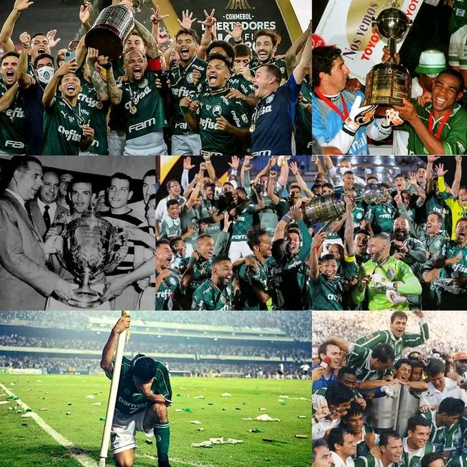 liberta___depre's tweet photo. Parabéns ao maior campeão brasileiro pelos 109 anos de histórias.

Parabéns, Sociedade Esportiva Palmeiras. Hoje o maior clube brasileiro na história da libertadores! 🐷 https://t.co/awUqMti5jv