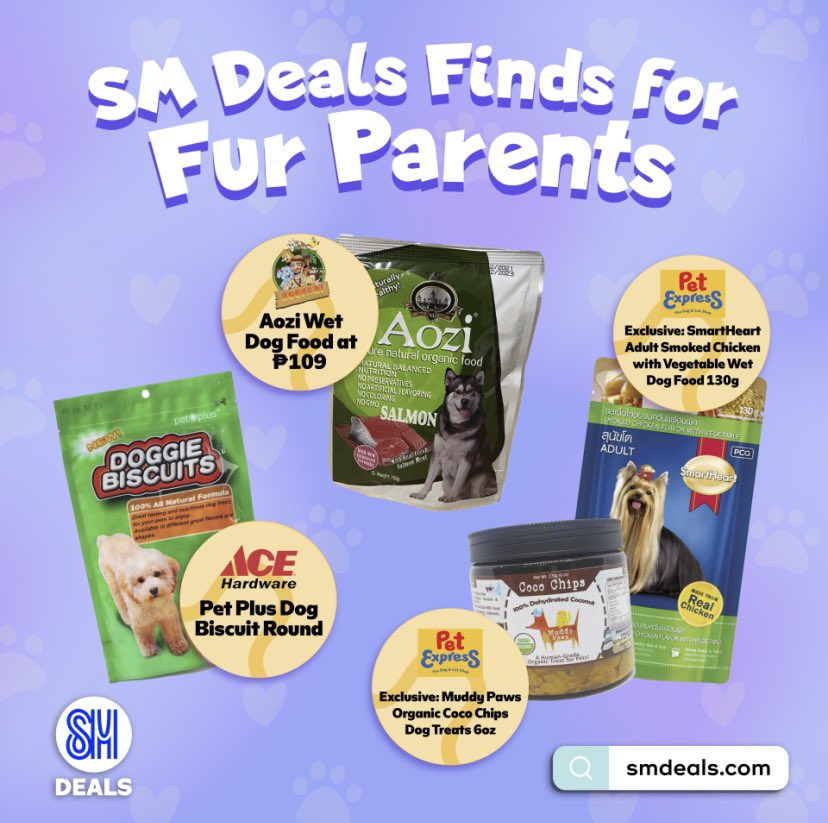 _SMMallsOnline_'s tweet photo. Celebrate #WorldDogDay with these tail-waggingly good offers from https://t.co/kxaiuv4Mue!

#CheckSMDealsNow and make your furry friend's day extra special! 🐾 

https://t.co/ls9dB9Q5hN https://t.co/ZtVl7eVPlb