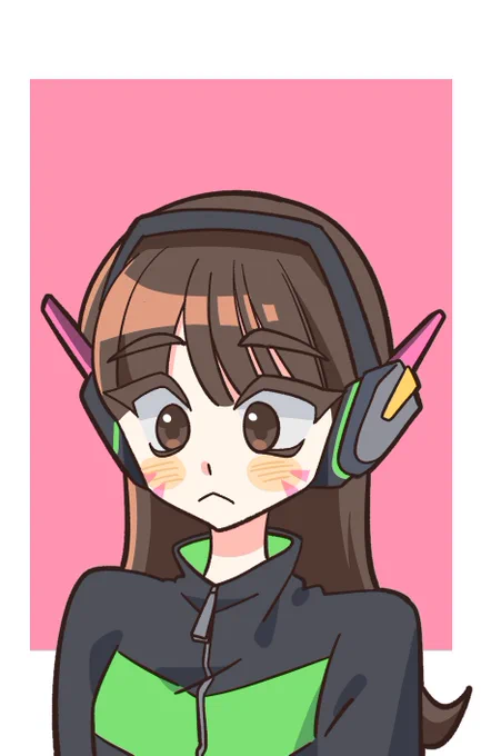 일자 앞머리가 좋아 