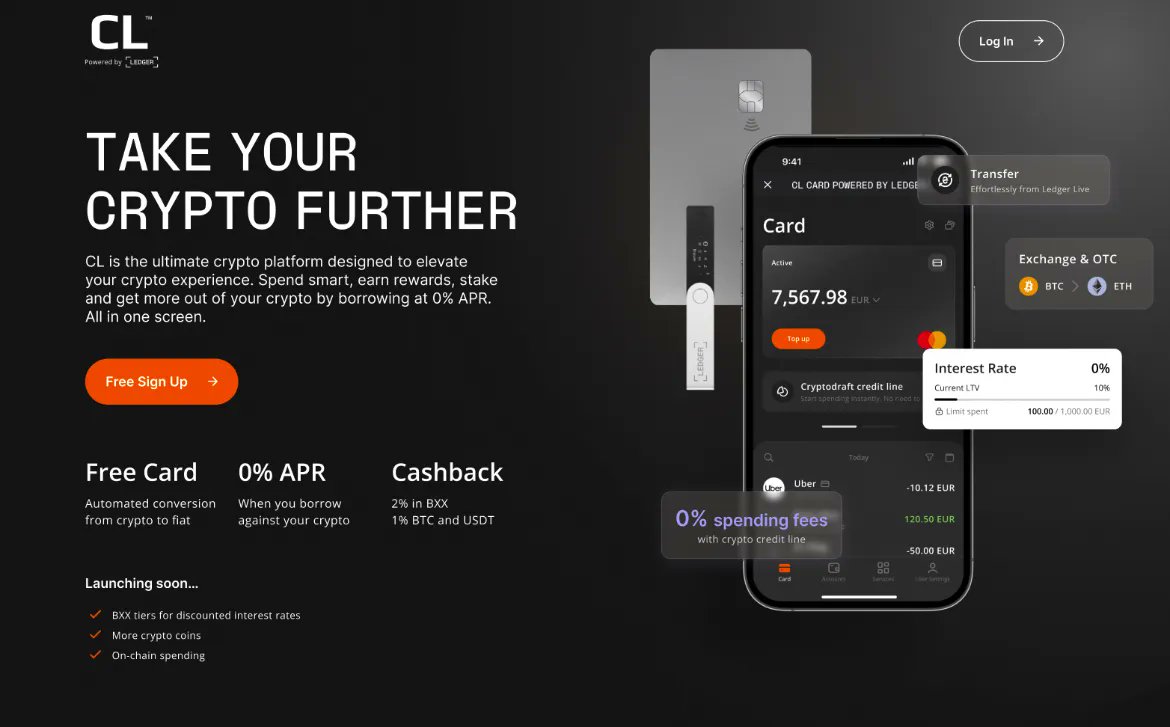 ChiefTradeSta's tweet image. Payments used to mean waiting days for bank transfers. With the #CLcard powered by @ledger #Crypto instant liquidation it happens instantly at the time of purchase. Time is money, and the future saves both! ⏳💰