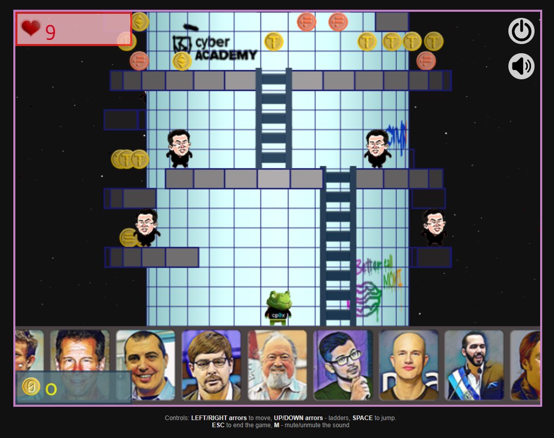 Increase chill time by playing game from <a href="/cp0xdotcom/">cp0x.com</a>.  

Objective is simple: ascend to the highest level of the tower and rescue the princess! Lot of crypto easterhacks around.

Products like this are what GameFi need. I'm on 2nd place by stats.

Link: cp0x.com/game