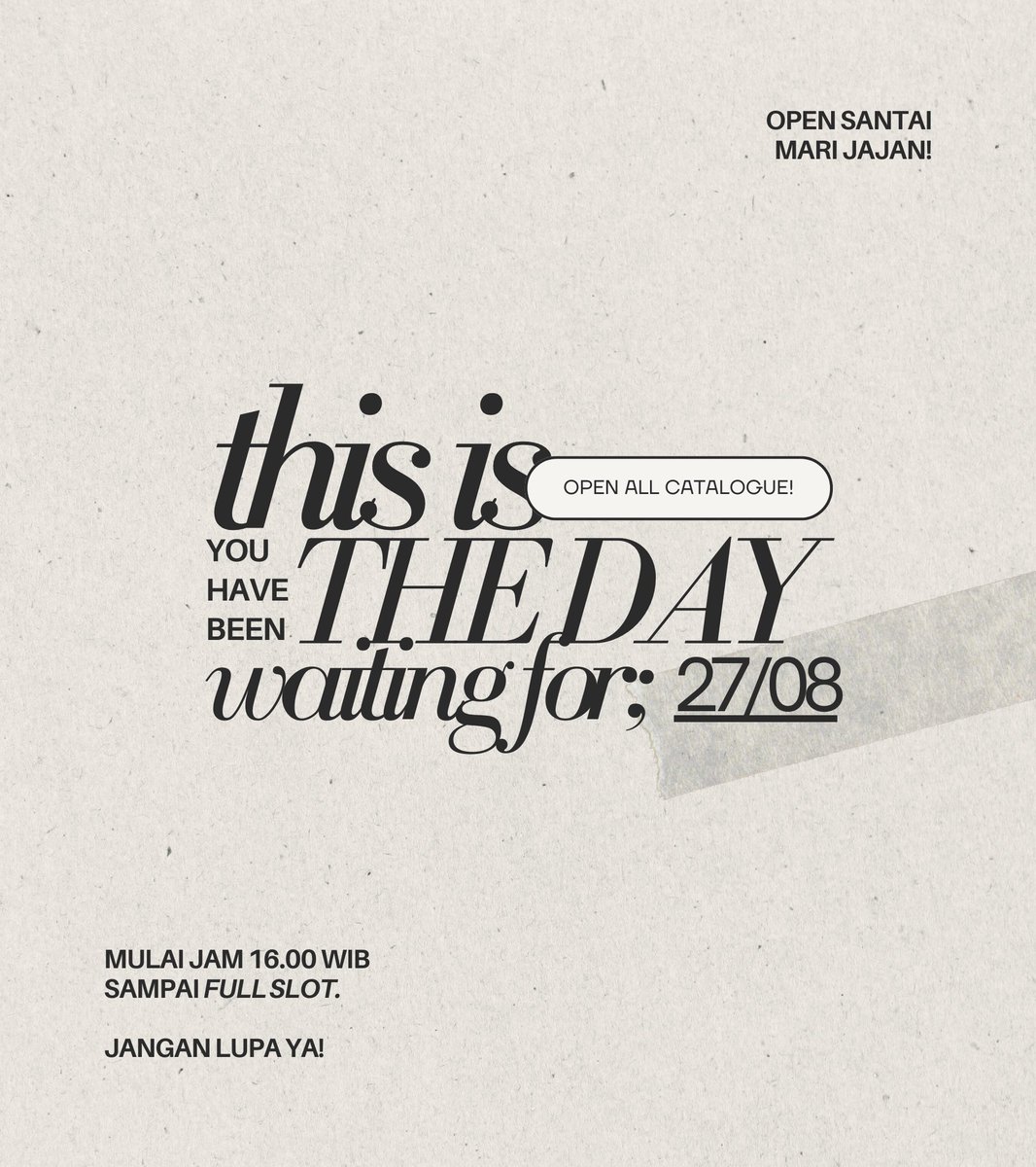 ba_bi_blue's tweet photo. Any interaction are appreciated! 💙

BABIDIBLUE! Abi bakal open santai all catalogues, besok (27/08) mulai jam 16.00 sampai slot terpenuhi melalui dm. 

Other information will be updated below, thankyou!

#zonauang #zonaba https://t.co/vpoX7yVLcL