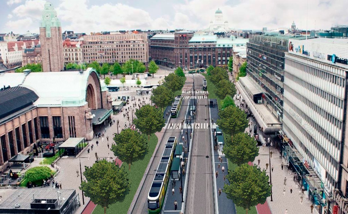 Viihtyisämpi keskusta, parempi kävely-ympäristö, enemmän ihmisiä liikkumassa kävellen, pyöräillen ja joukkoliikenteellä. Näitä teemoja käsittelemme tiistaina kaupunkiympäristölautakunnassa, kun meille esitellään keskustan liikennejärjetelmäsuunnitelman laatimisperiaatteet. 1/13