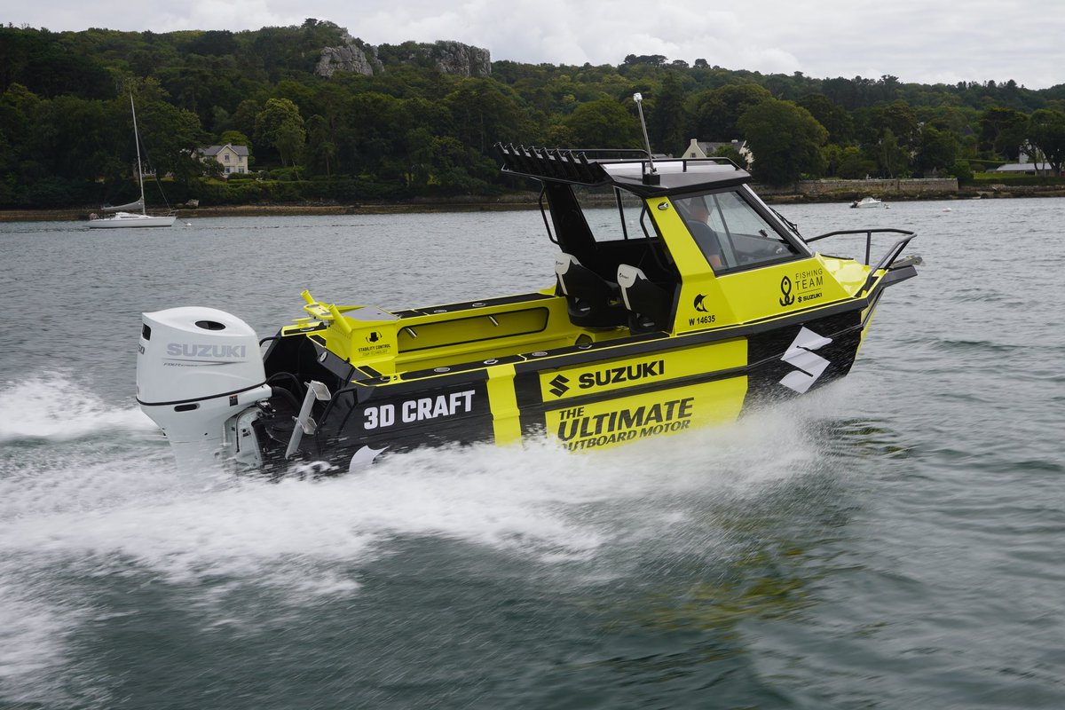 oceanfirstuk's tweet photo. Ocean First Marine proudly launching the new range of aluminium Norden fast fishers from 3Craft, sister brand to our main supplier, 3D Tender. We’ll be showing this Norden 600 along with a host of 3D Tender RIBS at this September’s Southampton Boat Show, stand F006. https://t.co/YF5iprMeWJ
